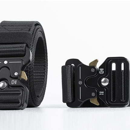 Automatic Metal Buckle Canvas Belt - Wnkrs