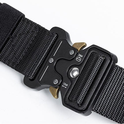 Automatic Metal Buckle Canvas Belt - Wnkrs