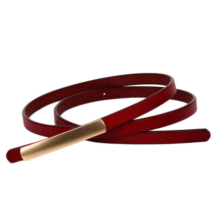 Thin Colorful Women's Waist Belt - Wnkrs