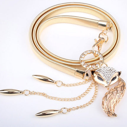 Exquisite Decorative Elastic Metal Women's Belt - Wnkrs