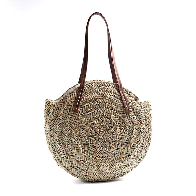 Women's Beach Circular Shaped Handbags - Wnkrs