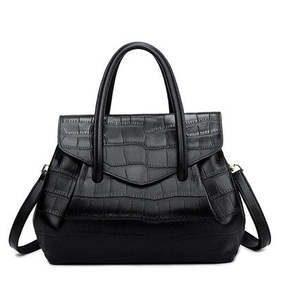 Women's Crocodile Large Handbag - Wnkrs