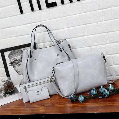 Women's Casual Bag Set 4 pcs Set - Wnkrs