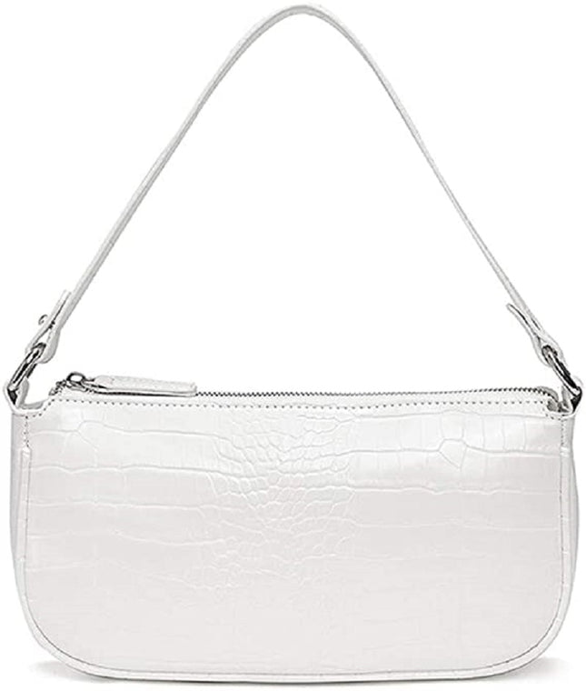 Women's Retro Classic Crocodile Pattern Shoulder Bag - Wnkrs