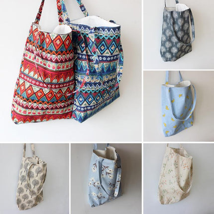 Women's Patterned Casual Tote Bag - Wnkrs