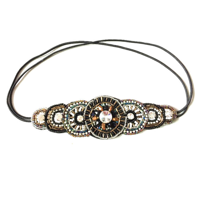 Bohemian Ethnic Elastic Headband - wnkrs