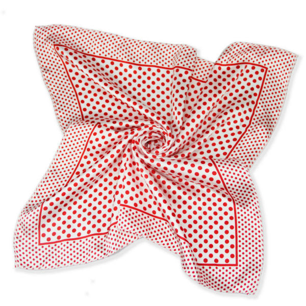 Women's Polka Dot Bandana Scarf - wnkrs