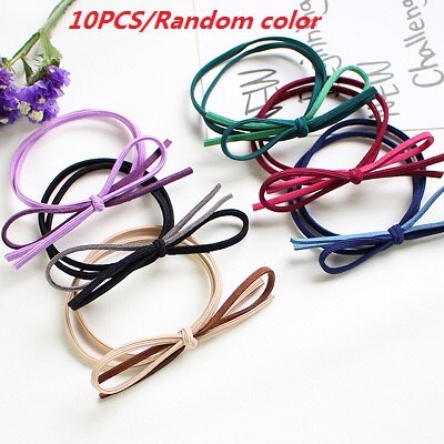 30 Pcs Women's Laconic Beaded Hair Bands Set - wnkrs