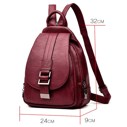 Leather Backpack for Women - Wnkrs