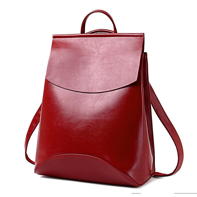 Women's Laconic Style Eco-Leather Backpack - Wnkrs