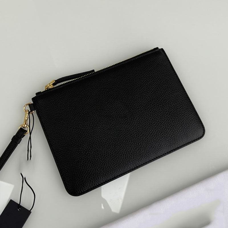 Women's Flat Leather Evening Clutch