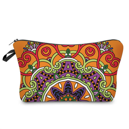 Vintage 3D Printed Cosmetic Bag - Wnkrs