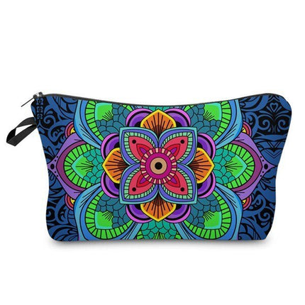 Vintage 3D Printed Cosmetic Bag - Wnkrs