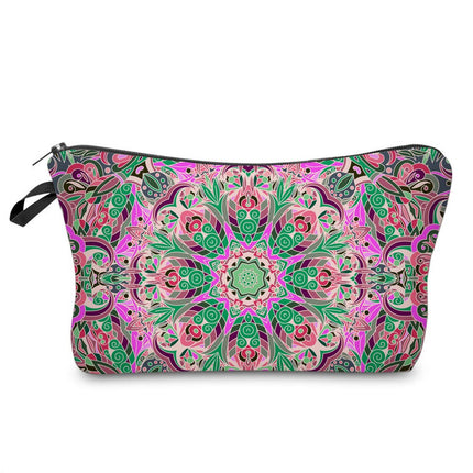 Vintage 3D Printed Cosmetic Bag - Wnkrs