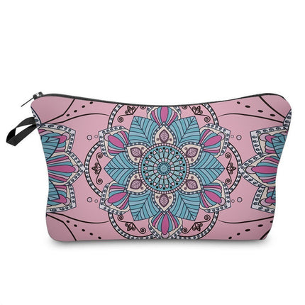 Vintage 3D Printed Cosmetic Bag - Wnkrs