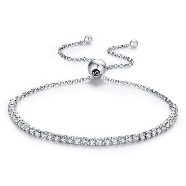 Women’s Thin Silver Chain Bracelet - Wnkrs