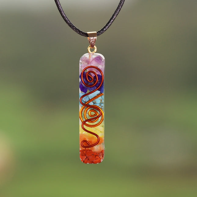 7 Chakra Energy Pendant Necklace - wnkrs