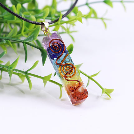 7 Chakra Energy Pendant Necklace - wnkrs