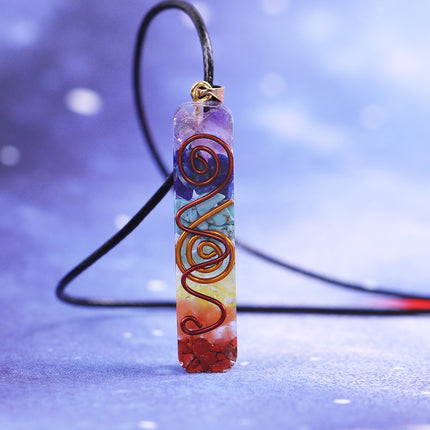 7 Chakra Energy Pendant Necklace - wnkrs