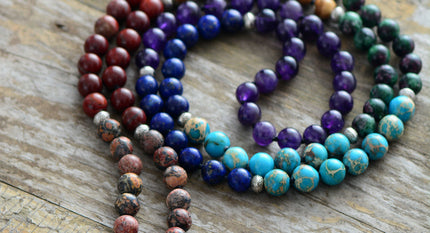 Natural Stone Chakra Necklace - wnkrs