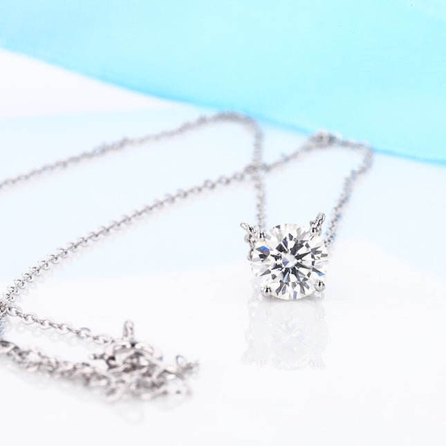 Moissanite Diamond Necklace for Women - wnkrs