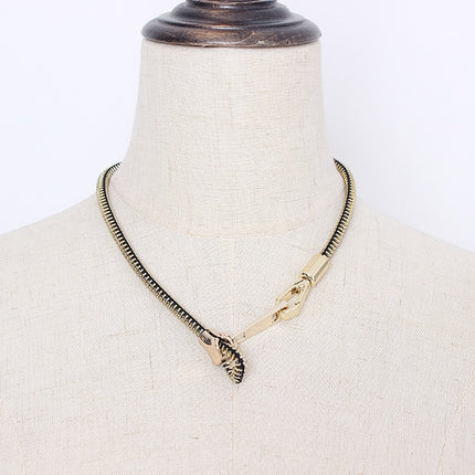 Women's Zipper Chain Necklace - Wnkrs