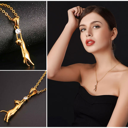 Awesome Cat Necklace for Women - Wnkrs