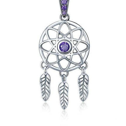 Vintage Dream Catcher Necklace Pendant for Women - wnkrs