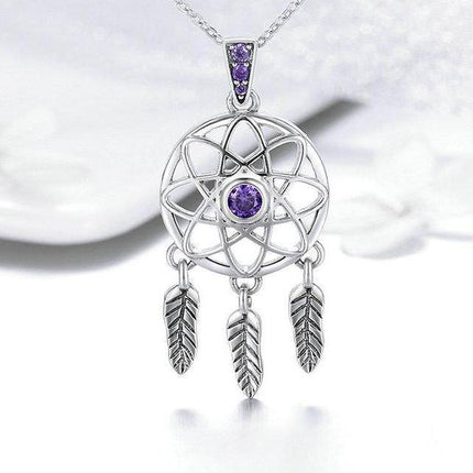 Vintage Dream Catcher Necklace Pendant for Women - wnkrs
