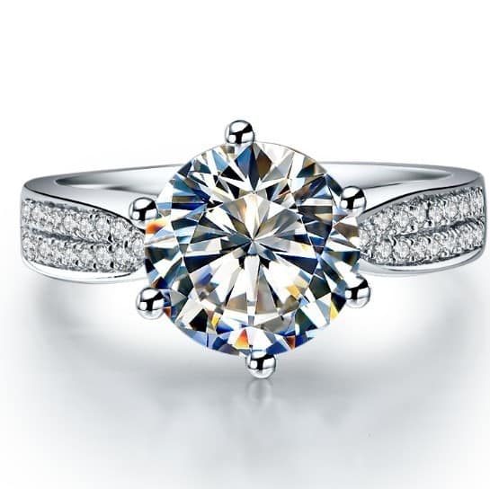 Genuine Solid 14K White Gold Ring - Wnkrs