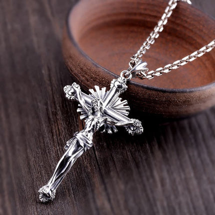 Unisex 925 Sterling Silver Christian Pendants - wnkrs