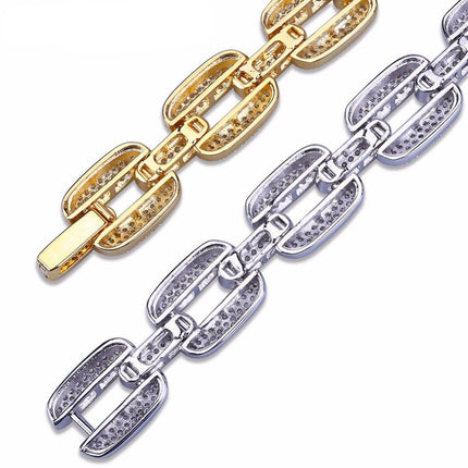 Iced Out Hip-Hop Bracelet - Wnkrs