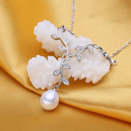 Magnificent 925 Silver Pearls Women's Jewelry 4 pcs Set - Wnkrs