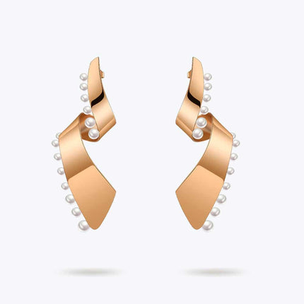 Women’s Luxury Pearls Drop Earrings - Wnkrs