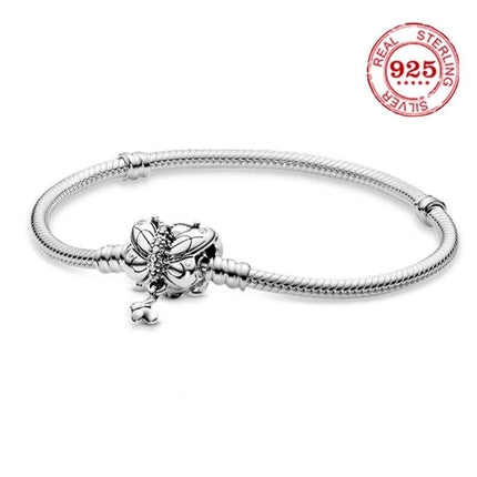 Women's Sterling Silver Charm Bracelet - Wnkrs