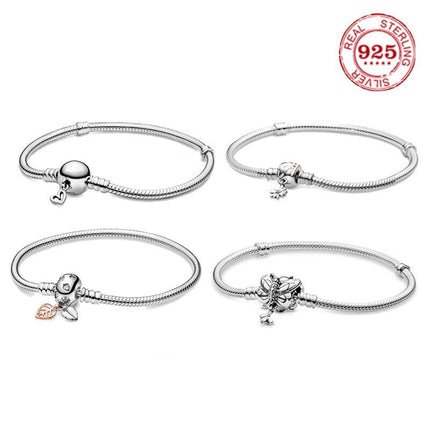 Women's Sterling Silver Charm Bracelet - Wnkrs