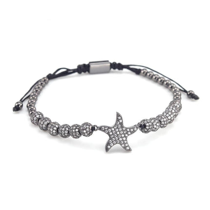 Luxury Jewelry Women's Bracelet in the Form of a Starfish - Wnkrs