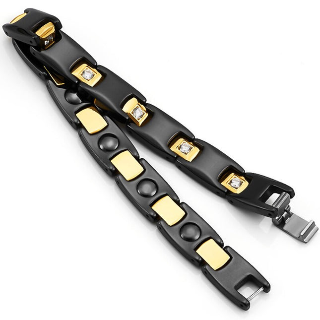 Crystal Links Slim Bracelet - Wnkrs