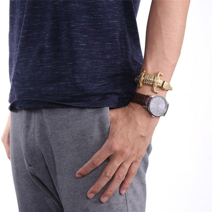 Big Lizard Stainless Steel Bracelets - Wnkrs