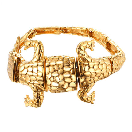Big Lizard Stainless Steel Bracelets - Wnkrs