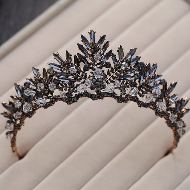 Colorful Zinc Tiara with Stones - Wnkrs