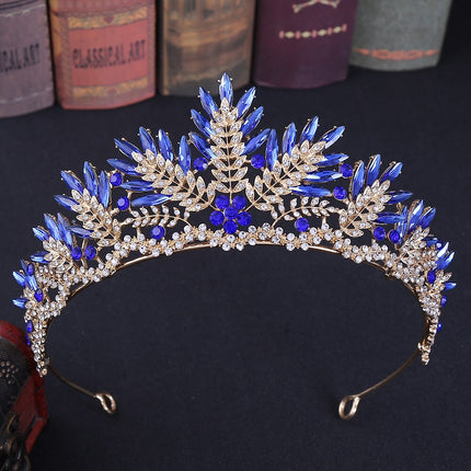 Colorful Zinc Tiara with Stones - Wnkrs