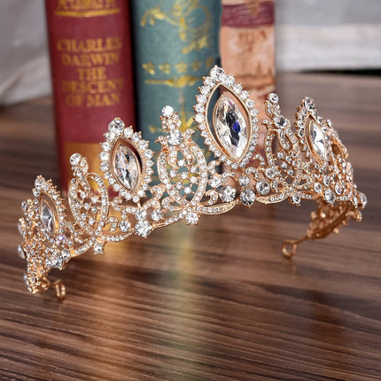 Crystal Zinc Hair Crown - Wnkrs