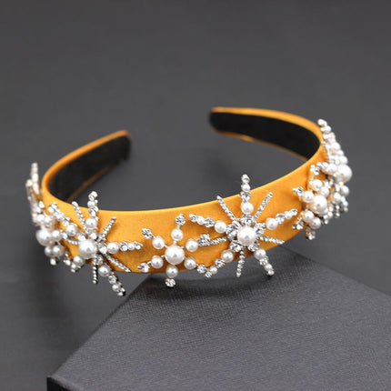 Women's Star Patterned Rhinestone Headband - Wnkrs