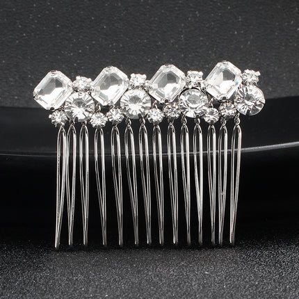 Fashionable Glass Stones Bridal Headwear - Wnkrs