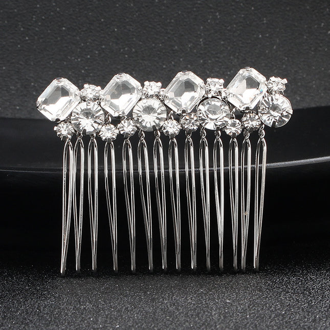 Fashionable Glass Stones Bridal Headwear - Wnkrs