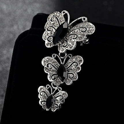 Women's Vintage Style Butterflies Brooch - Wnkrs