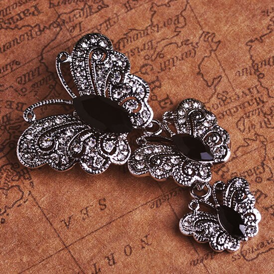 Women's Vintage Style Butterflies Brooch - Wnkrs