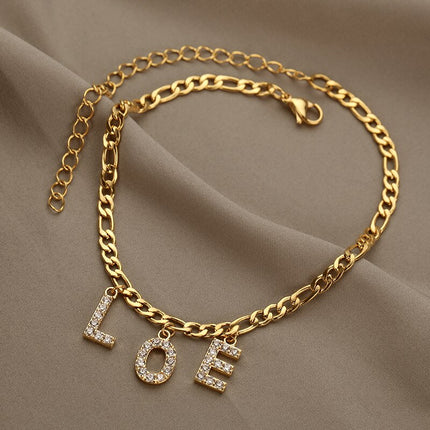 Custom Name Anklets for Women - Wnkrs