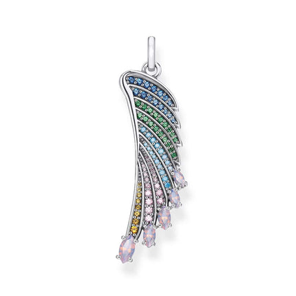 925 Sterling Silver Hummingbird Wings Pendants for Men and Women - wnkrs
